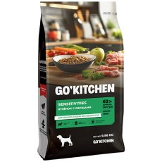 GO KITCHEN Sensitivities Lamb / Сухой Беззерновой корм Гоу Китчен для Щенков и собак с Чувствительным пищеварением Ягненок