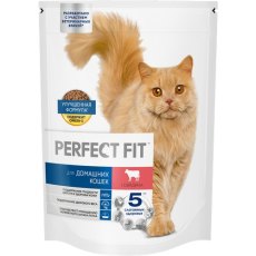 Perfect Fit In-home / Сухой корм Перфект Фит для домашних кошек Говядина Perfect Fit In-home / Сухой корм Перфект Фит для домашних кошек Говядина