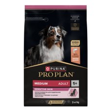 PRO PLAN OPTI DERMA / Сухой корм ПРО ПЛАН для взрослых собак средних пород при чувствительной коже с лососем PRO PLAN OPTI DERMA / Сухой корм ПРО ПЛАН для взрослых собак средних пород при чувствительной коже с лососем