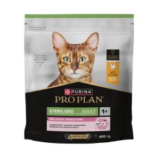 PRO PLAN STERILISED / Сухой корм ПРО ПЛАН для взрослых стерилизованных кошек с чувствительным пищеварением с курицей PRO PLAN STERILISED / Сухой корм ПРО ПЛАН для взрослых стерилизованных кошек с чувствительным пищеварением с курицей