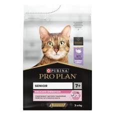 PRO PLAN DELICATE / Сухой корм ПРО ПЛАН для пожилых кошек при чувствительном пищеварении с индейкой PRO PLAN DELICATE / Сухой корм ПРО ПЛАН для пожилых кошек при чувствительном пищеварении с индейкой
