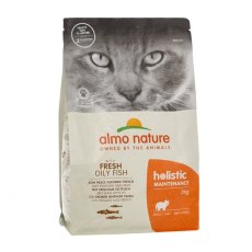 Almo Nature Life Maintenance Fresh Chicken / Cухой корм Алмо Натюр для взрослых кошек со свежей Морской рыбой и коричневым рисом