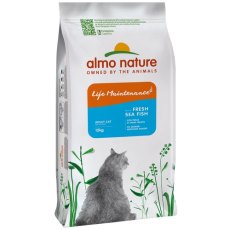 Almo Nature Life Maintenance Fresh Chicken / Cухой корм Алмо Натюр для взрослых кошек со свежей Морской рыбой и коричневым рисом