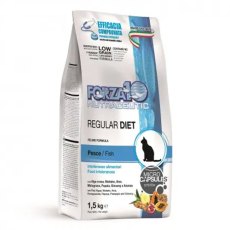 Forza10 Diet Regular Pesce Fish 31\12 / Сухой Монобелковый корм Форза для кошек всех пород Рыба