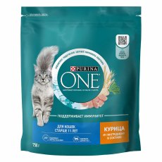 PURINA ONE SENIOR / Сухой корм Пурина УАН для пожилых кошек с курицей PURINA ONE SENIOR / Сухой корм Пурина УАН для пожилых кошек с курицей