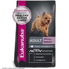 Eukanuba Adult Small Breed / Сухой корм Эукануба для взрослых собак Мелких пород с Курицей Eukanuba Adult Small Breed / Сухой корм Эукануба для взрослых собак Мелких пород с Курицей