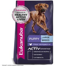 Eukanuba Puppy Large Breed / Сухой корм Эукануба для Щенков Крупных пород с Курицей Eukanuba Puppy Large Breed / Сухой корм Эукануба для Щенков Крупных пород с Курицей