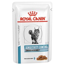 Royal Canin Sensitivity Control Chicken & Rice / Ветеринарный влажный корм (Консервы-Паучи) Роял Канин Сенситивити Контрол для кошек Пищевая аллергия и непереносимость с Курицей и рисом (цена за упаковку) Royal Canin Sensitivity Control Chicken & Rice / Ветеринарный влажный корм (Консервы-Паучи) Роял Канин Сенситивити Контрол для кошек Пищевая аллергия и непереносимость с Курицей и рисом (цена за упаковку)