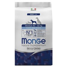 Monge Dog Puppy Medium / Сухой корм Монж для Щенков Средних пород