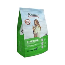 Karmy Sterilized / Сухой корм Карми для Стерилизованных кошек Лосось