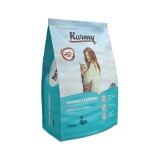 Karmy Hypoallergenic / Сухой корм Карми для кошек Гипоаллергенный Утка Karmy Hypoallergenic / Сухой корм Карми для кошек Гипоаллергенный Утка