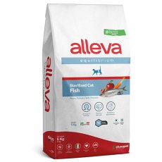 Alleva Equilibrium Sterilized Fish / Сухой корм Аллева для Стерилизованных кошек Рыба