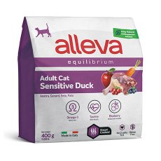 Alleva Equilibrium Adult Cat Sensitive Duck / Сухой корм Аллева для взрослых кошек с Чувствительным пищеварением Утка