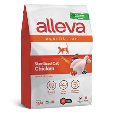 Alleva Equilibrium Sterilized Chicken / Сухой корм Аллева для Стерилизованных кошек Курица