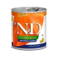 Farmina N&D Puppy Lamb Pumpkin & Blueberry / Консервы Фармина для Щенков Ягненок с Тыквой и Черникой (цена за упаковку)