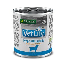 Farmina VetLife Hypoallergenic Fish & Potato / Диета Фармина для собак Паштет Гипоаллергенный Рыба с Картофелем (цена за упаковку)