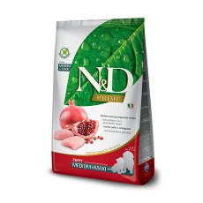 Farmina N&D Prime Line Puppy Medium & Maxi Chicken & Pomegranate Grain free / Сухой Беззерновой корм Фармина для Щенков Средних и Крупных пород Курица с Гранатом