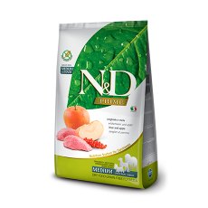 Farmina N&D Prime Line Adult Medium Maxi Boar & Apple Grain free / Сухой Беззерновой корм Фармина для взрослых собак Средних и Крупных пород Кабан с Яблоком