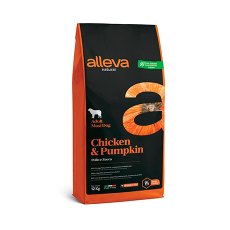 Alleva Natural Adult Maxi Chicken Pumpkin / Сухой корм Аллева для собак Крупных пород Курица Тыква