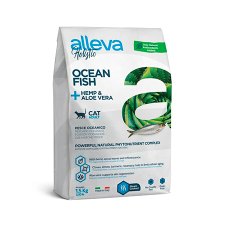 Alleva Holistic Adult Ocean Fish & Hemp Aloe vera / Сухой корм Аллева для кошек Океаническая рыба Алоэ вера Конопля