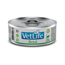 Farmina VetLife Renal / Диета Фармина для кошек Паштет для Поддержания функции почек при Почечной недостаточности (цена за упаковку)