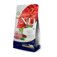 Farmina N&D Quinoa Line Digestion Adult Quinoa Lamb Grain free / Сухой Беззерновой корм Фармина для взрослых кошек с Чувствительным пищеварением Ягненок с Киноа