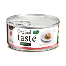 Pettric Original Taste Tuna Loin Flakes & Wild Salmon in Sauce / Беззерновые консервы Петрик для кошек Тунец с лососем в соусе (цена за упаковку)