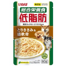 Inaba Teishibo / Паучи Инаба Тэисибо для собак Куриное филе с куриными хрящами в желе (цена за упаковку)