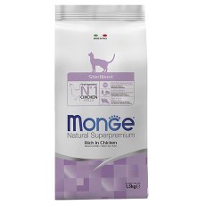 Monge Cat Sterilized / Сухой корм Монж для Стерилизованных кошек Monge Cat Sterilized / Сухой корм Монж для Стерилизованных кошек