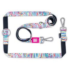 Max & Molly / Мультифункциональный поводок Макс и Молли для собак Волшебная Зебра