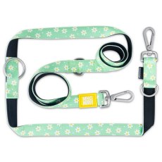 Max & Molly / Мультифункциональный поводок Макс и Молли для собак Ромашки