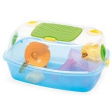 IMAC Yo-yo Plus / Клетка Аймак для грызунов Прозрачная Синяя