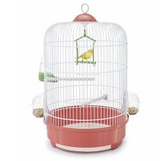 IMAC Milly / Клетка Аймак для птиц Круглая Коралловая IMAC Milly / Клетка Аймак для птиц Круглая Коралловая