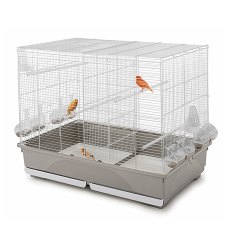 IMAC Tasha / Клетка Аймак для птиц Хром, Темно-серая