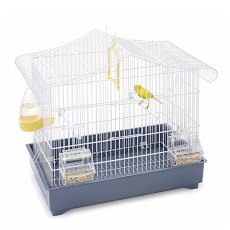 IMAC Sonia / Клетка Аймак для птиц Белая, Пепельно-синяя IMAC Sonia / Клетка Аймак для птиц Белая, Пепельно-синяя