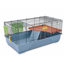 IMAC Ronny 100 / Клетка Аймак для кроликов и морских свинок Синяя, Морозно-голубая