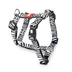 Max & Molly / Н-образная шлейка Макс и Молли для собак Зебра