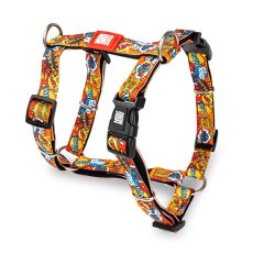 Max & Molly / Н-образная шлейка Макс и Молли для собак Супергерои