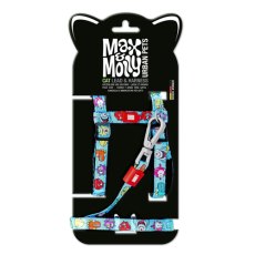 Max & Molly / Комплект Макс и Молли для кошек Шлейка & Поводок Маленькие монстры