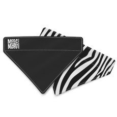 Max & Molly / Двухсторонняя бандана Макс и Молли на ошейник для собак Зебра