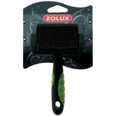 Zolux / Щетка-пуходерка Золюкс Пластиковая с Гибкими щетинками