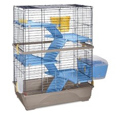 IMAC Double 80 / Клетка Аймак для грызунов Темно-серая IMAC Double 80 / Клетка Аймак для грызунов Темно-серая