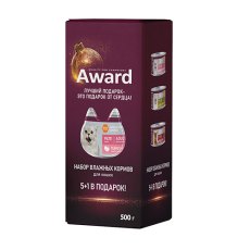 Award Adult / Влажный корм Авард Паштеты для взрослых кошек Новогодний набор (цена за упаковку)