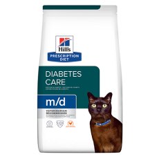Hills Prescription Diet m\d Diabetes Weight Management / Лечебный корм Хиллс для кошек при Сахарном диабете Ожирении