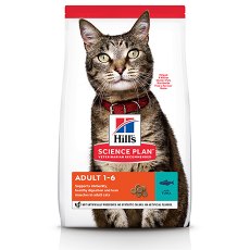 Hills Science Plan Adult / Сухой корм Хиллс для взрослых кошек Тунец Hills Science Plan Adult / Сухой корм Хиллс для взрослых кошек Тунец