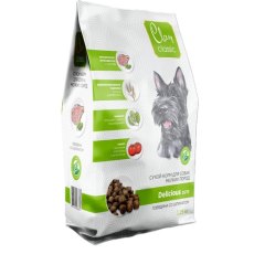 Clan Classic Delicious 25-13 / Сухой корм Клан для собак Мелких пород Говядина томат шпинат