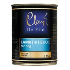 Clan De File / Консервы Клан для собак Ягненок (цена за упаковку)