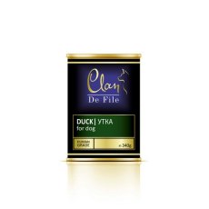 Clan De File / Консервы Клан для собак Утка (цена за упаковку)