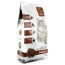 Clan Classic Sterilized 30-14 / Сухой корм Клан для Стерилизованных кошек Индейка