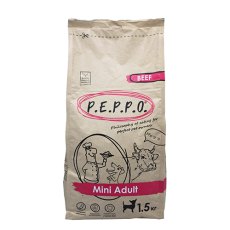 P.E.P.P.O. Adult Mini Beef / Сухой корм Пеппо для взрослых собак Мелких пород Говядина